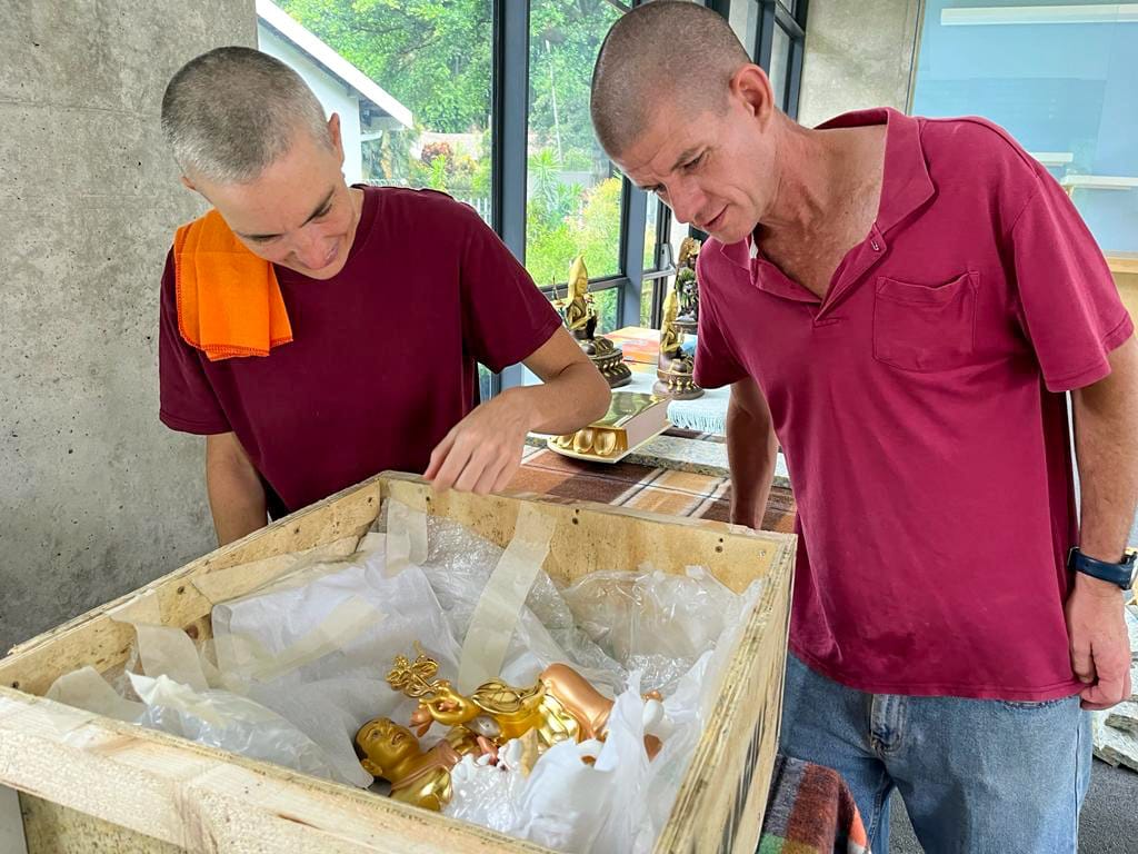 New Statues for Durban Centre Kadampa Buddhism
