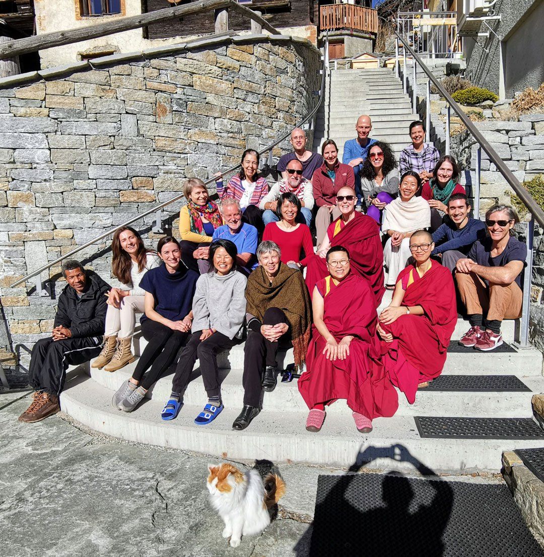6 week of silent retreat at Kailash IKRC just came to an end