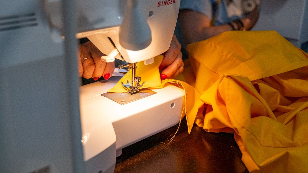 Learning the art of robe making