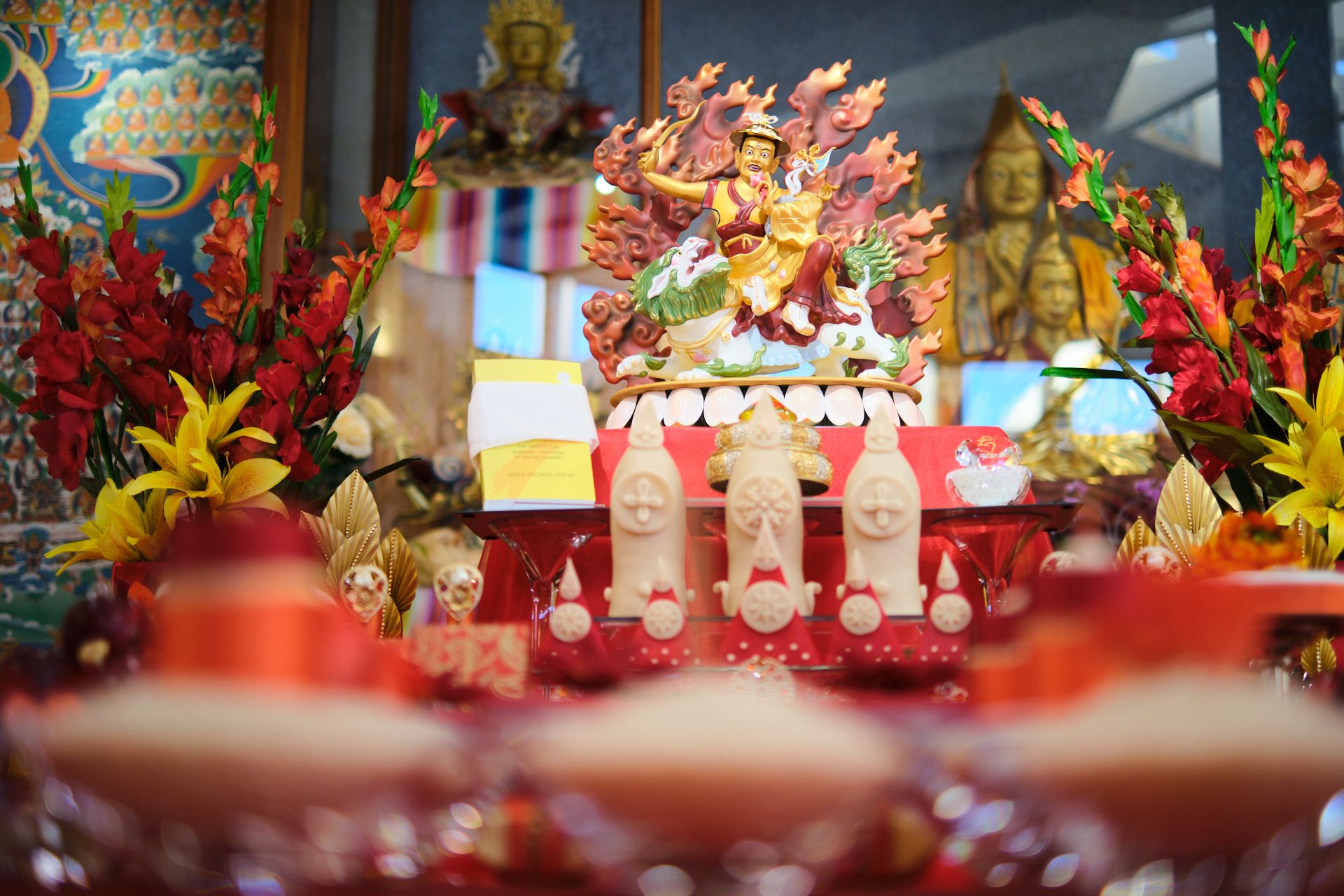 5star ulverston kadampa temple Wisdom Buddha Dorje Shugden tormas offerings ginaw