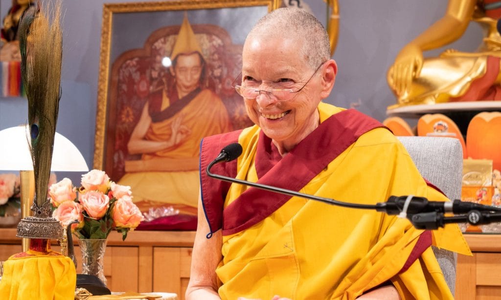 5star KMC Austria Gen-la Kelsang Kunsang happy teaching ginaw