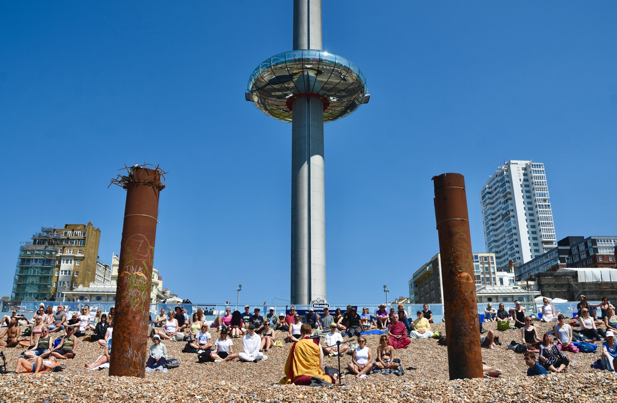 Two Beach Meditations In Brighton