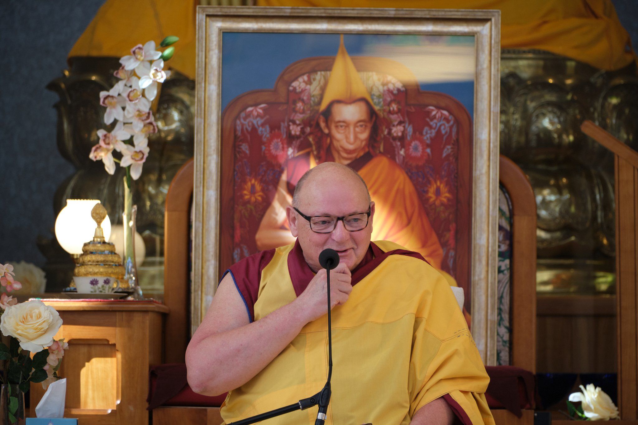 A holiday treat at Manjushri KMC