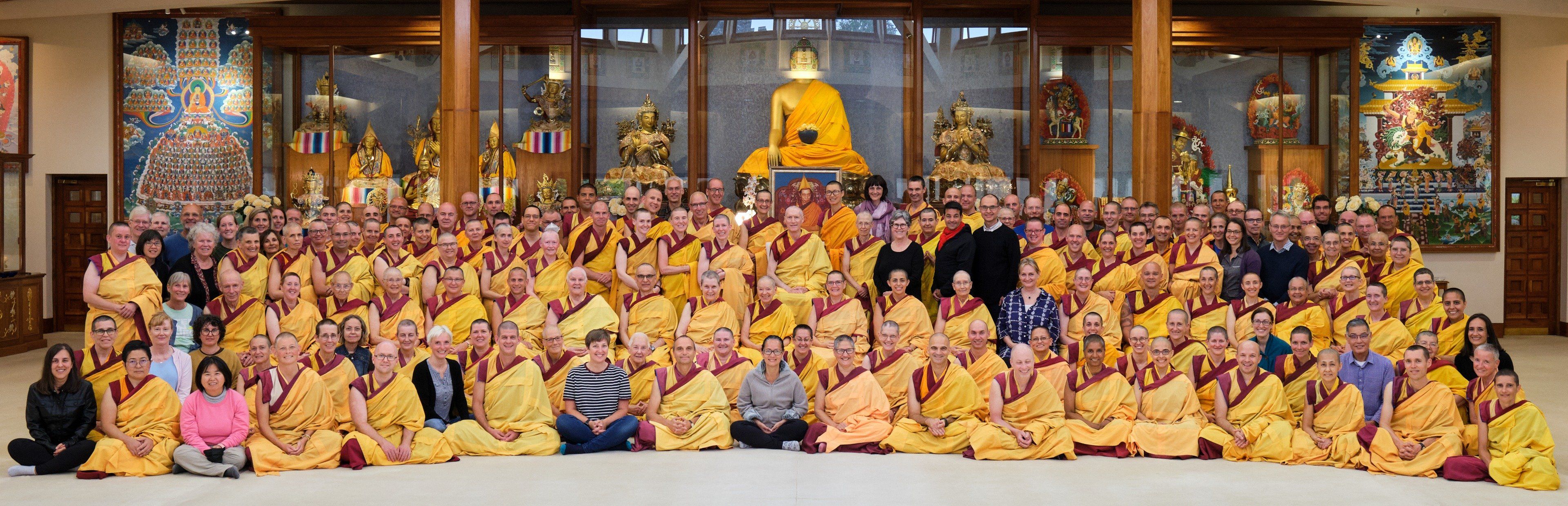 5star ulverston kadampa temple Gen-la Kelsang Khyenrab community ordained happy ginaw