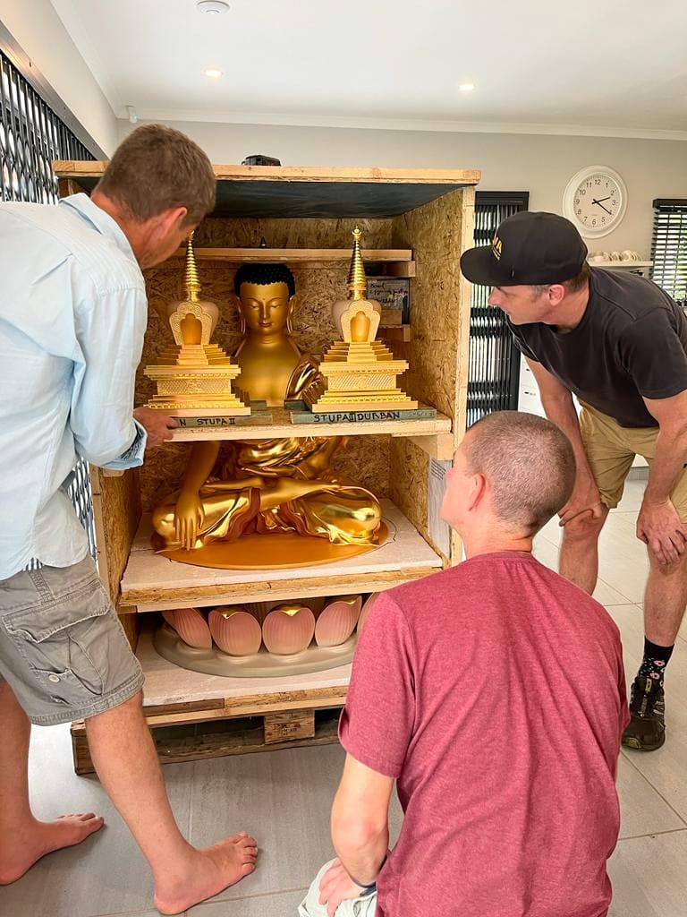 New Statues for Durban Centre Kadampa Buddhism