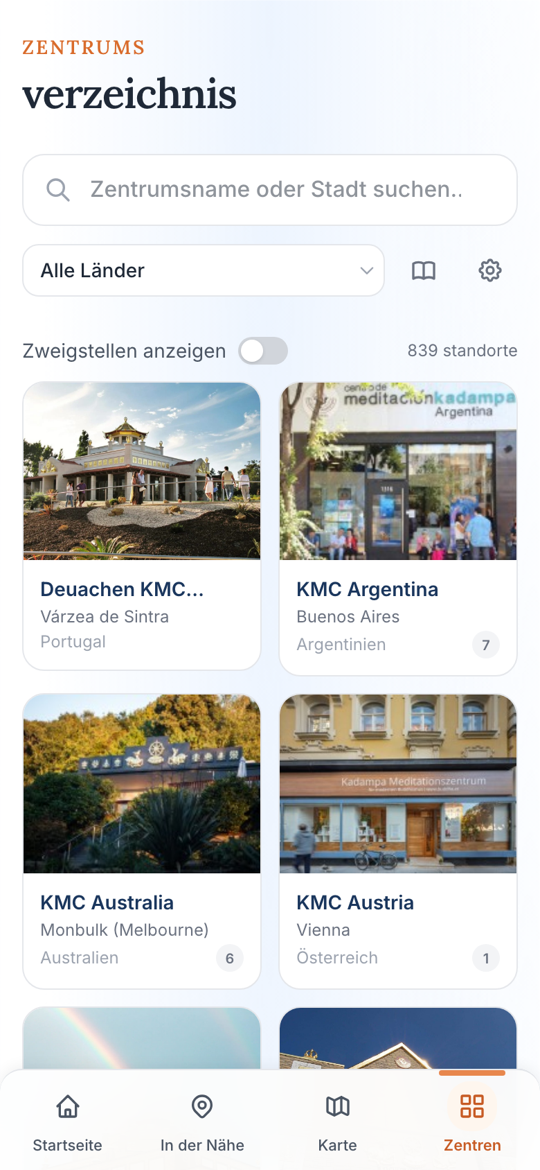 Browse centers