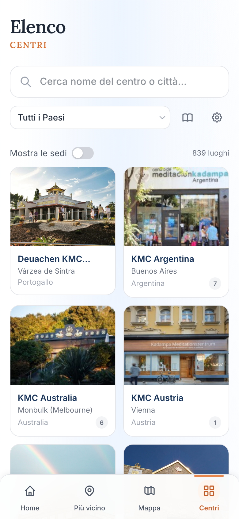 Browse centers