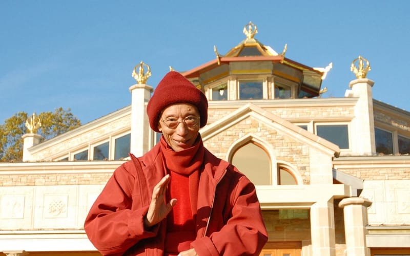 Venerable Geshe-la at KMC New York Temple