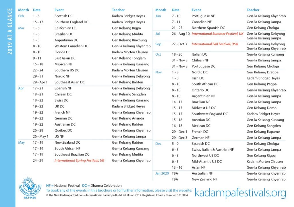 32-Kadampa Buddhism Worldwide Brochure 2019 ENG32