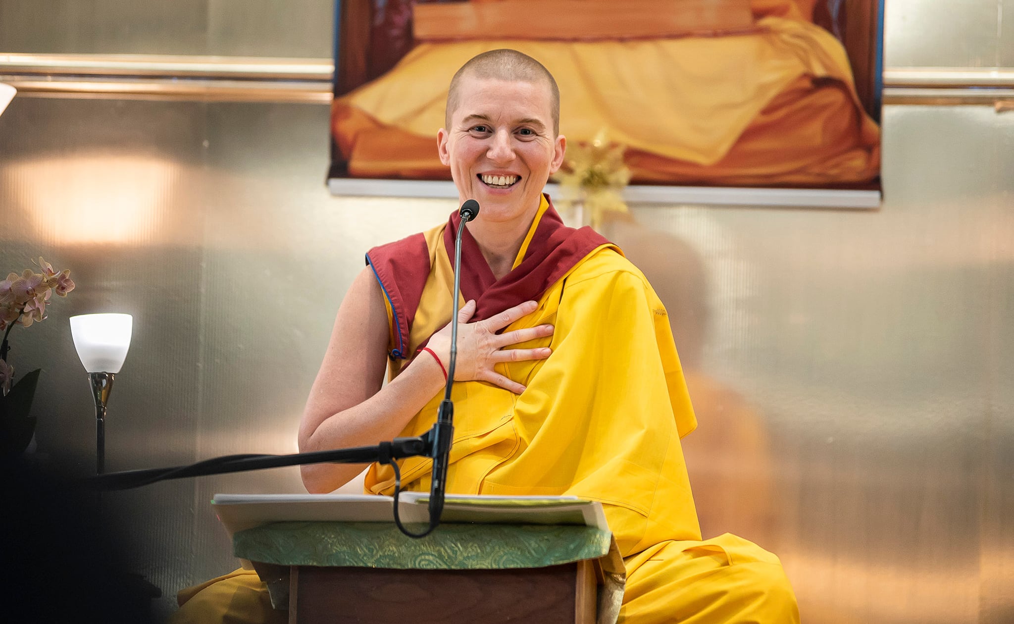 Guèn Kelsang Sangden, directrice spirituelle nationale du Mexique