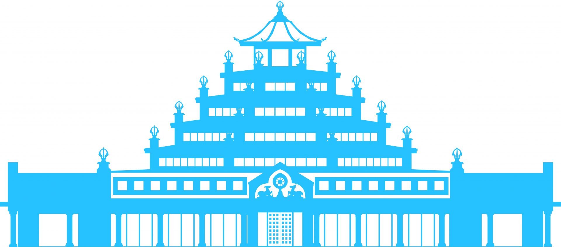 IKRC Temple Silhouette