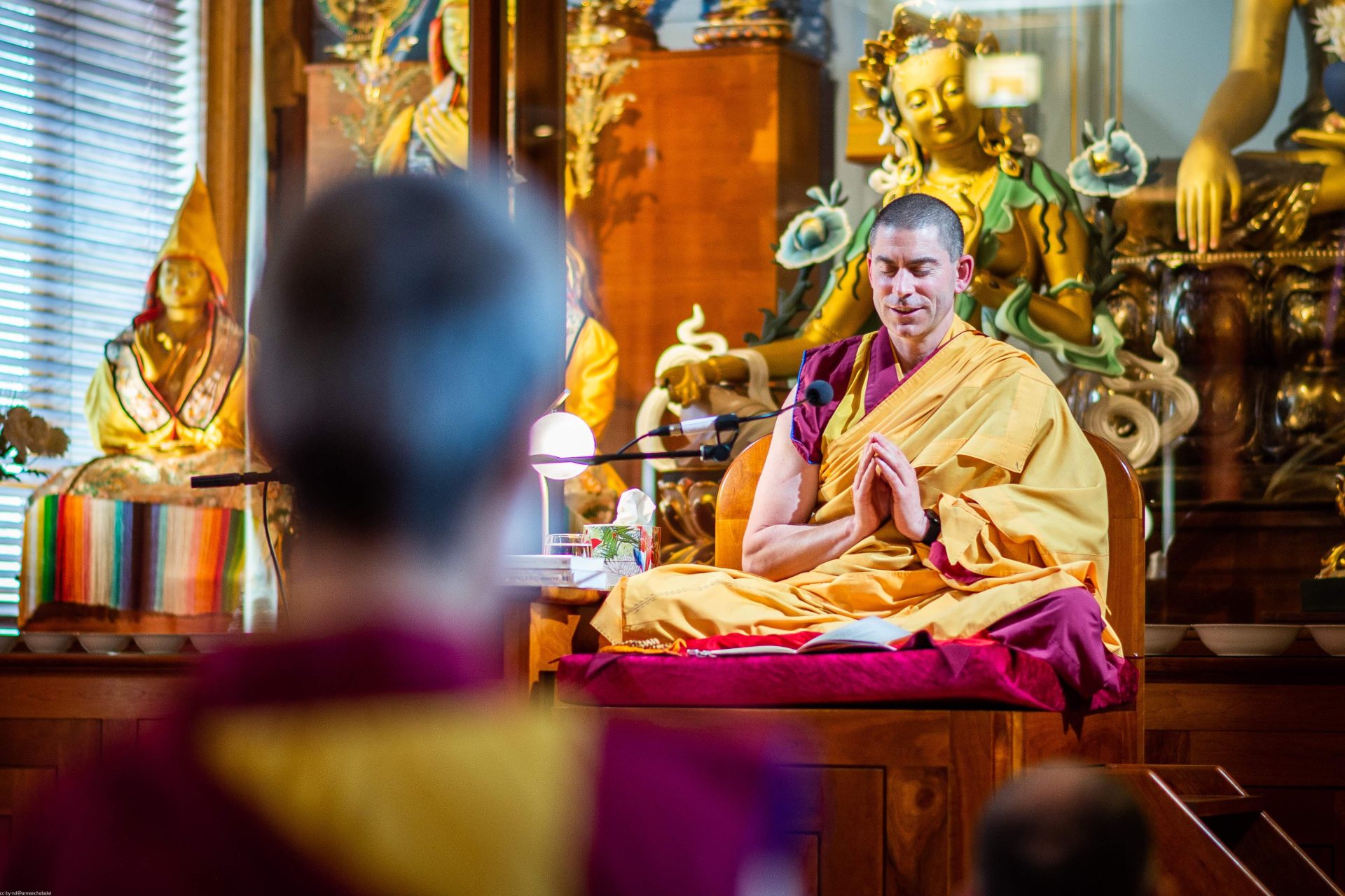 Establishing a deep connection with Guru Sumati Buddha Heruka in France -  Kadampa Buddhism