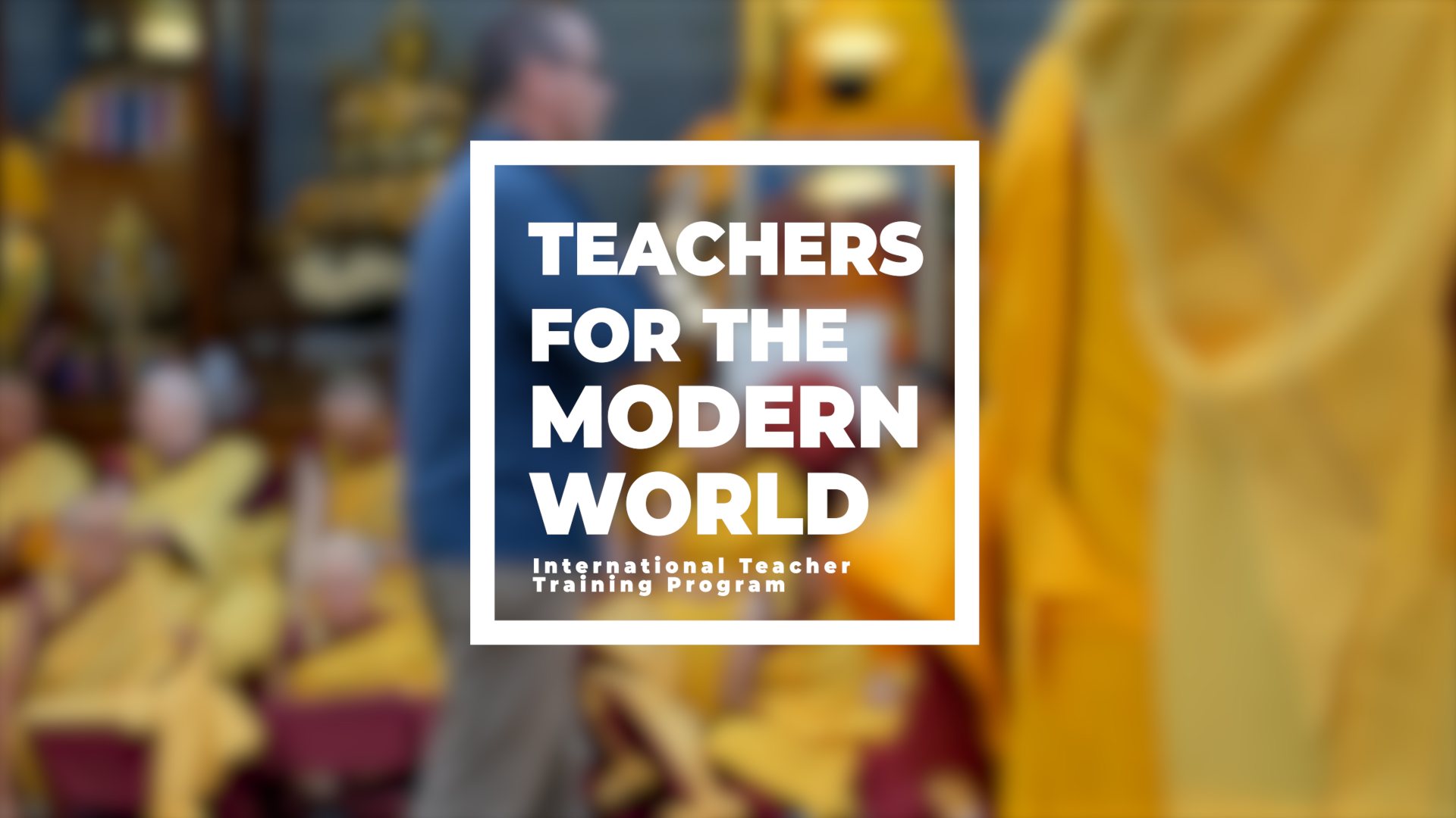 Why training qualified Kadampa Teachers is so important