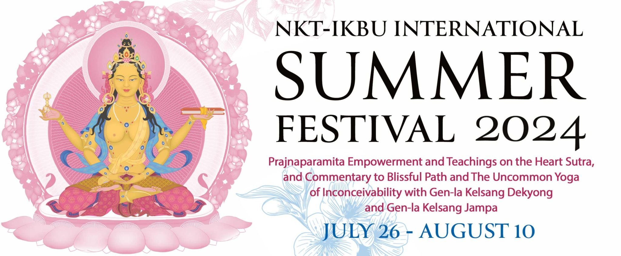 3 Festivals to look forward to in 2024! Kadampa Buddhism