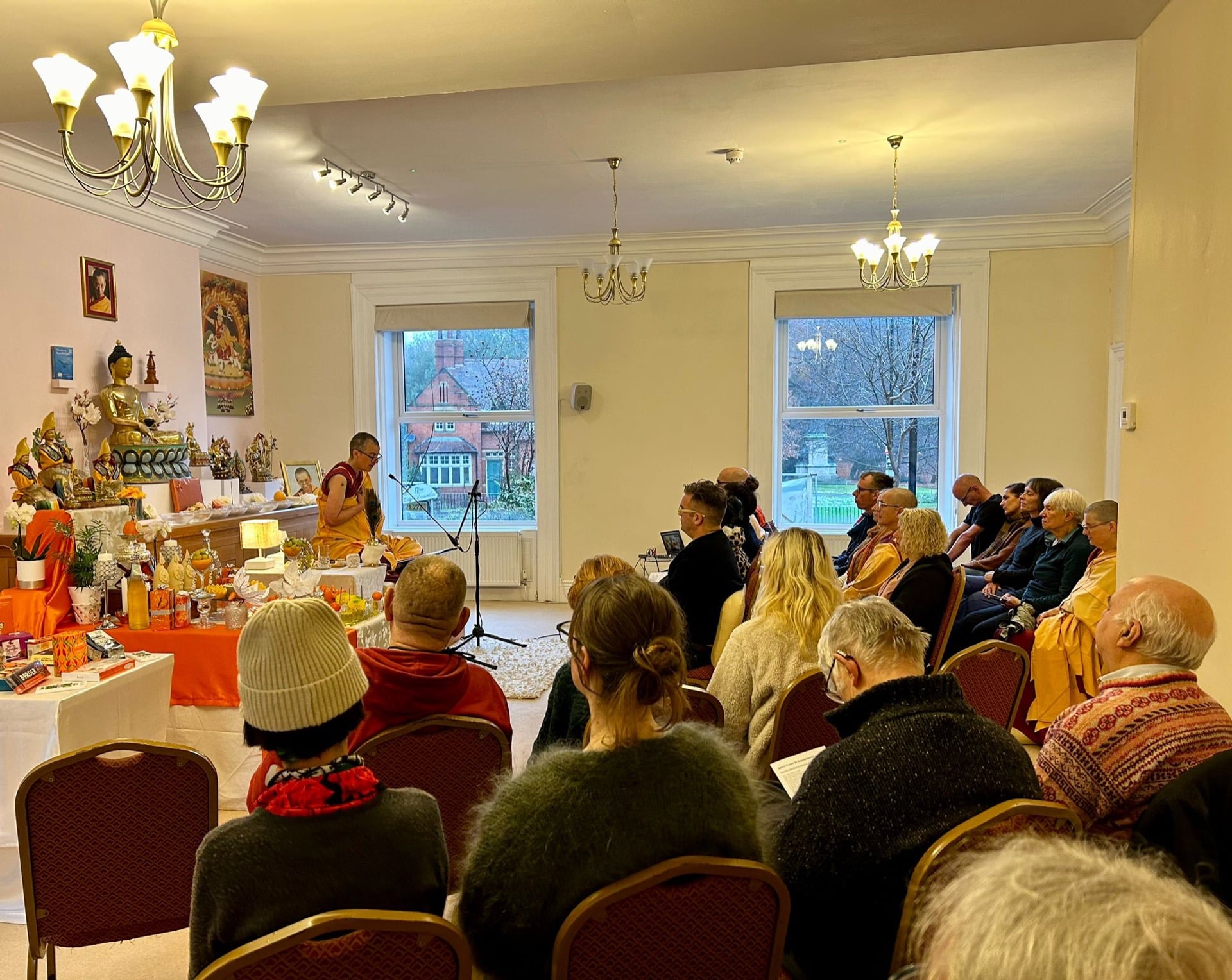 NKT-IKBU - Kadam Dharma in the UK - KMC Sheffield - Empowerment session