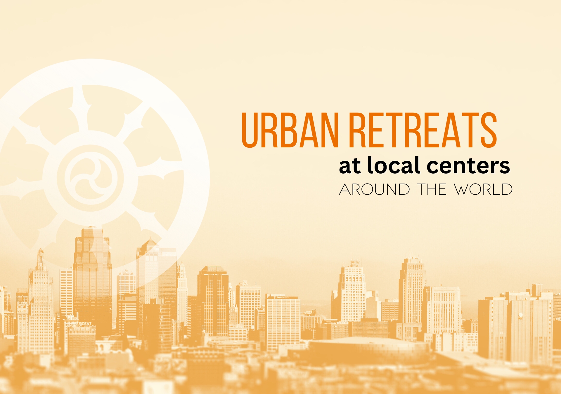 Urban retreats at local centers around the world – Oases of peace