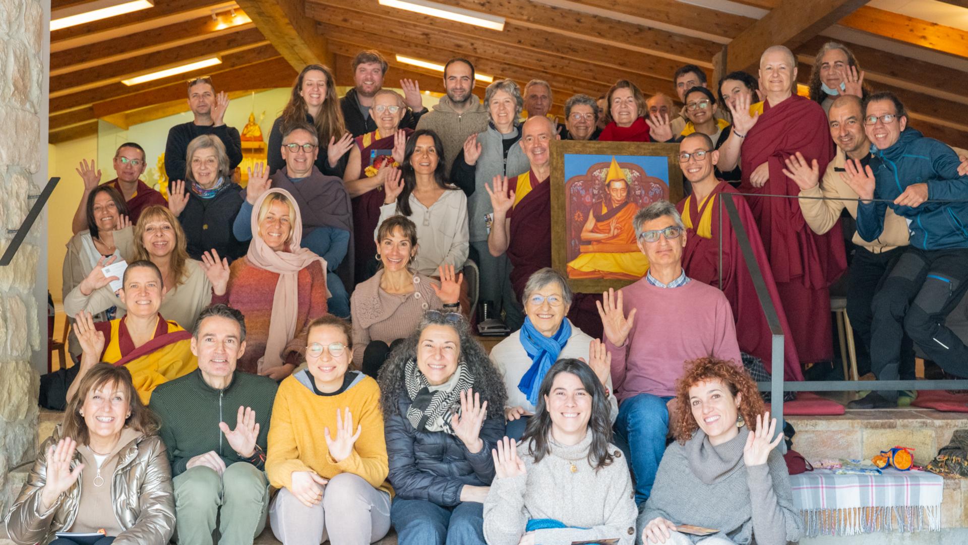 The First Close Retreat to Dorje Shugden in the Spanish