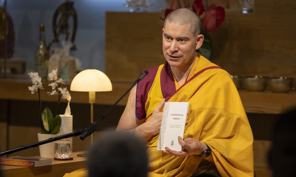 Buddha Avalokiteshvara empowerment with Gen Kelsang Rabten