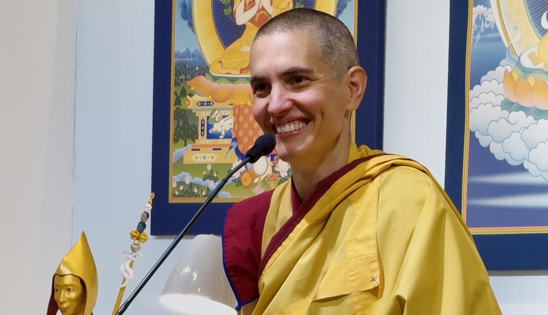 Teachings and Empowerment with Gen Kelsang Rinchung,