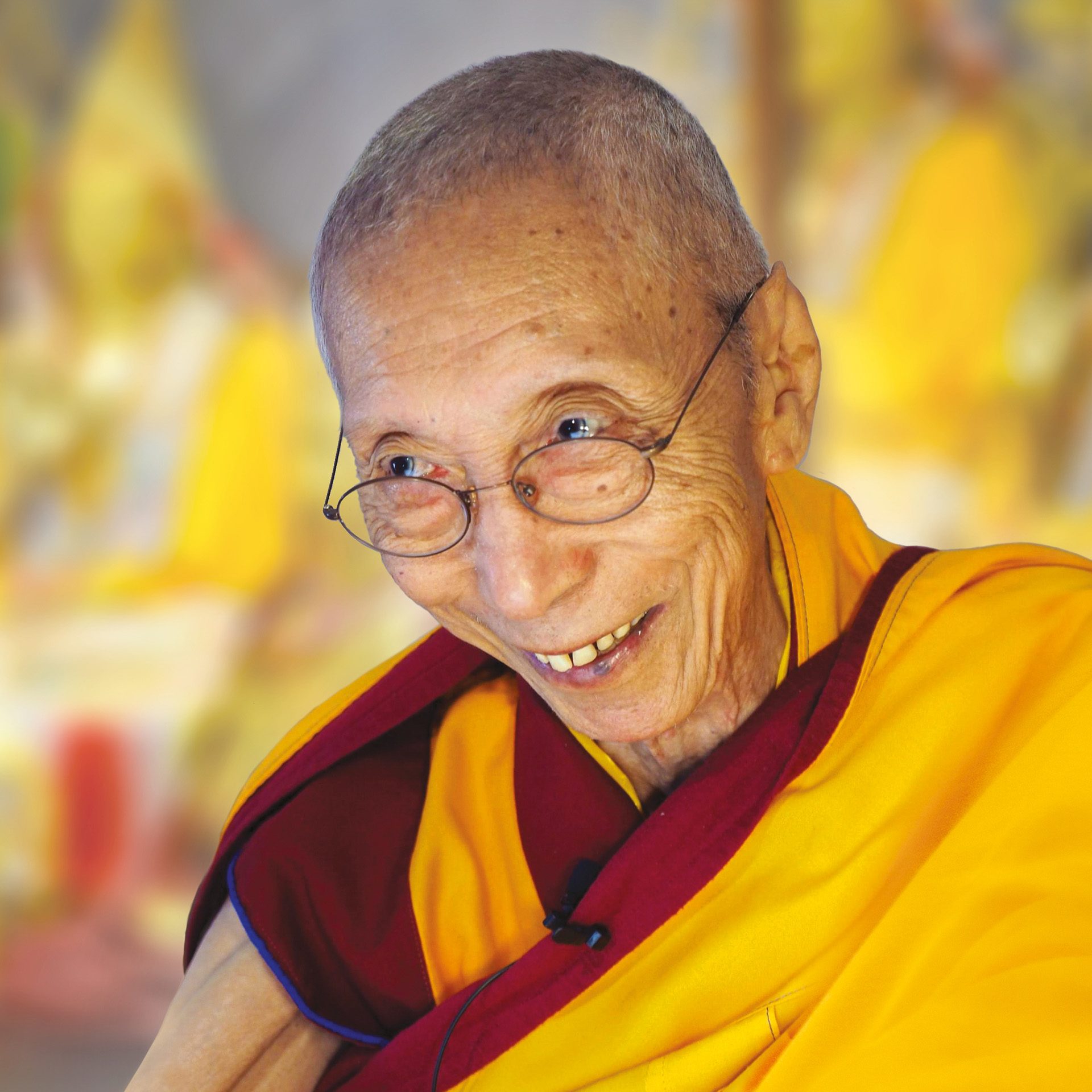 Venerable Geshe Kelsang Gyatso Rinpoche.