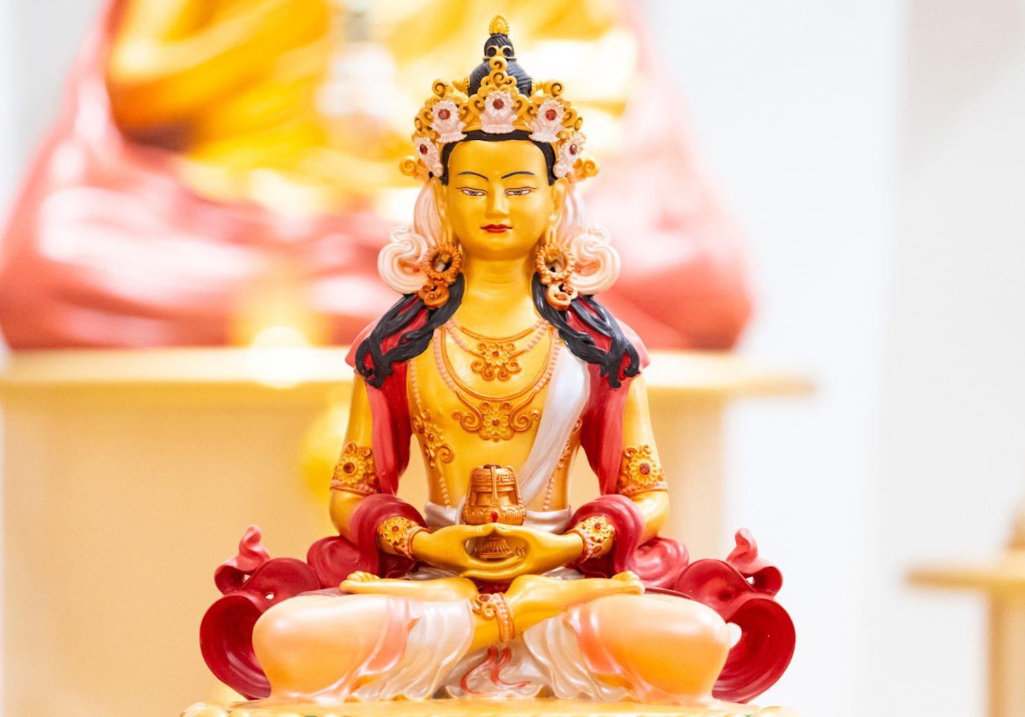 The empowerment of Buddha Amitayus